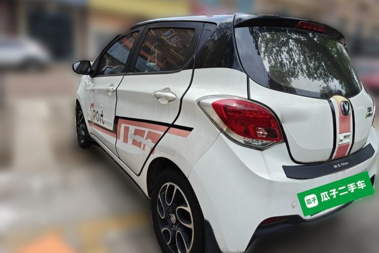 Used CHANGAN Benni E-Star 2021 National Edition Xinyi Edition (Fast-Charging Version) Lithium-NMC Rear Left 45 Deg