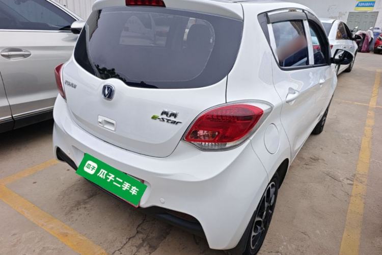 Used CHANGAN Benni E-Star 2021 National Edition Colorful Version Lithium Iron Phosphate (31.86 kWh) Rear Right 45 Deg