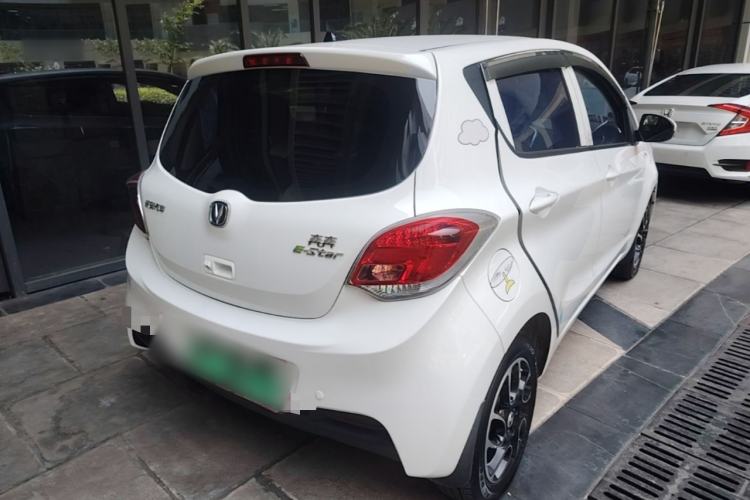 Used CHANGAN Benni E-Star 2021 National Edition Colorful Version Lithium Iron Phosphate (31.86 kWh) Rear Right 45 Deg