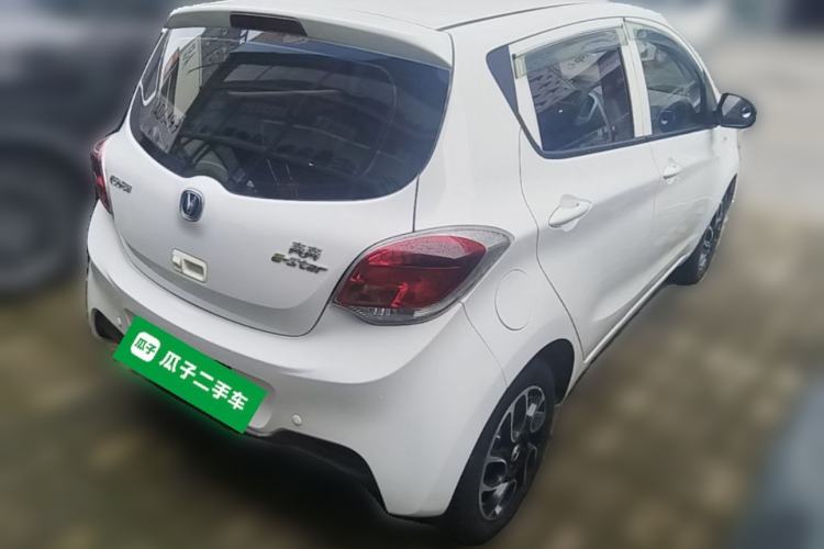 Used CHANGAN Benni E-Star 2021 National Edition Colorful Version Lithium Iron Phosphate (31.86 kWh) Rear Right 45 Deg