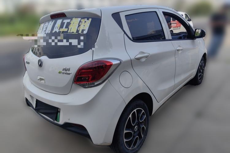 Used CHANGAN Benni E-Star 2021 National Edition Colorful Version Lithium Iron Phosphate (31.86 kWh) Rear Right 45 Deg