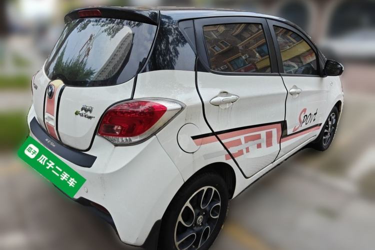 Used CHANGAN Benni E-Star 2021 National Edition Xinyi Edition (Fast-Charging Version) Lithium-NMC Rear Right 45 Deg