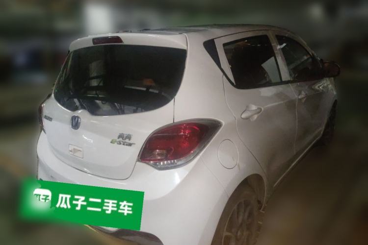Used CHANGAN Benni E-Star 2021 National Edition Colorful Version Lithium Iron Phosphate (31.18 kWh) Rear Right 45 Deg
