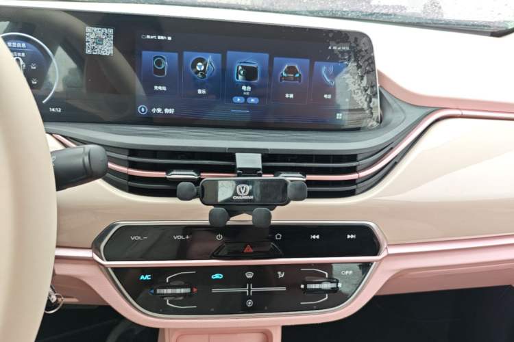 Used CHANGAN Benni E-Star 2022 Charming Edition Colorful Model Lithium Iron Phosphate Audio And AC Panel