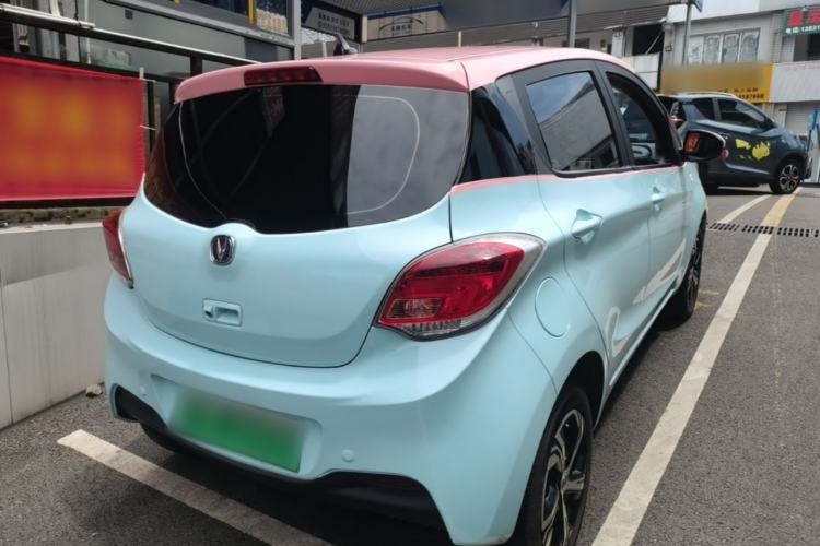 Used CHANGAN Benni E-Star 2022 Qingxin Edition Colorful Model Lithium-NMC Rear Right 45 Deg