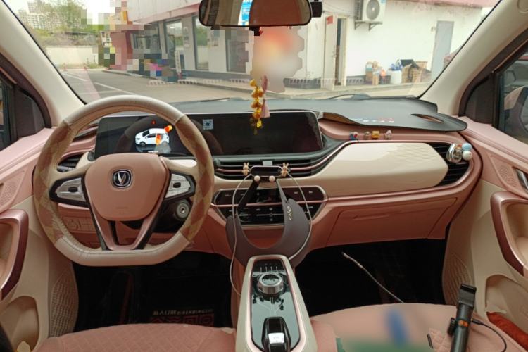 Used CHANGAN Benni E-Star 2022 Charming Edition Colorful Model Lithium Iron Phosphate Center Console