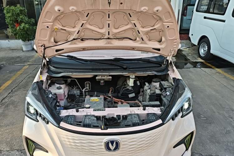 Used CHANGAN Benni E-Star 2022 Qingxin Edition Colorful Model Lithium Iron Phosphate Engine Bay