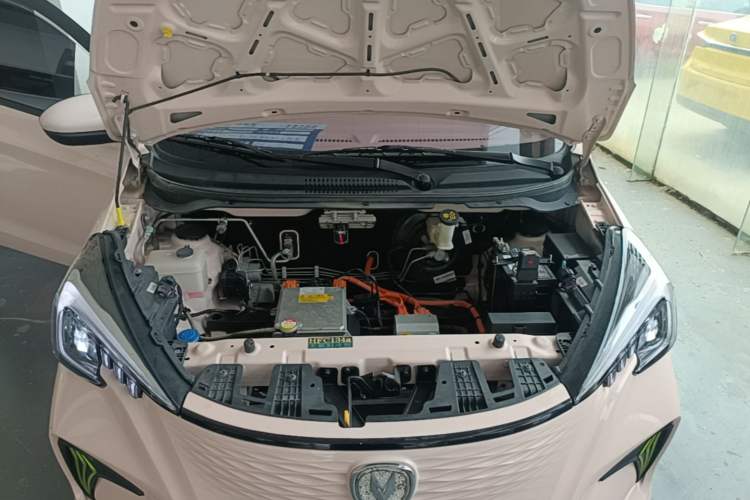 Used CHANGAN Benni E-Star 2022 Charming Edition Colorful Model Lithium Iron Phosphate Engine Bay