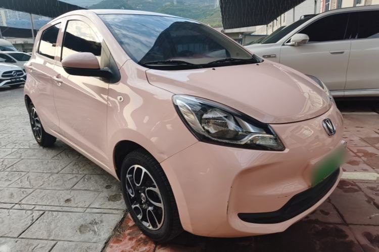Used CHANGAN Benni E-Star 2022 National Edition Colorful Limited Edition (Fast-Charging Version) Lithium Iron Phosphate Front Right 45 Deg