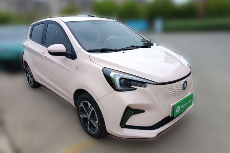 Used CHANGAN Benni E-Star 2022 Charming Edition Colorful Model Lithium Iron Phosphate Front Right 45 Deg