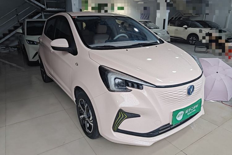 Used CHANGAN Benni E-Star 2022 Qingxin Edition Colorful Model Lithium Iron Phosphate Front Right 45 Deg