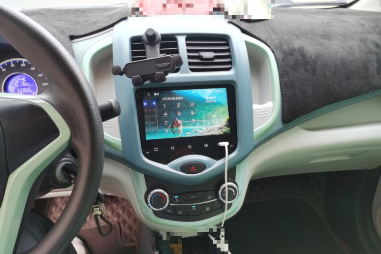 Used CHANGAN Benni E-Star 2022 National Edition Colorful Limited Edition (Fast-Charging Version) Lithium Iron Phosphate Audio And AC Panel
