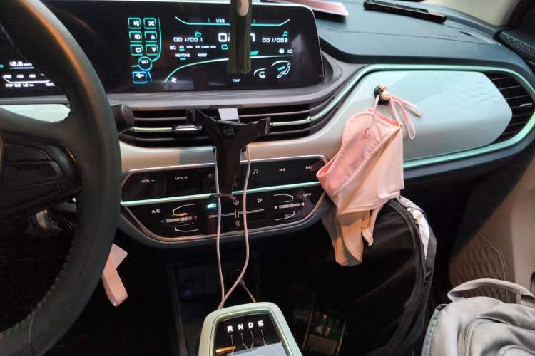 Used CHANGAN Benni E-Star 2022 Qingxin Edition Colorful Model Lithium Iron Phosphate Audio And AC Panel