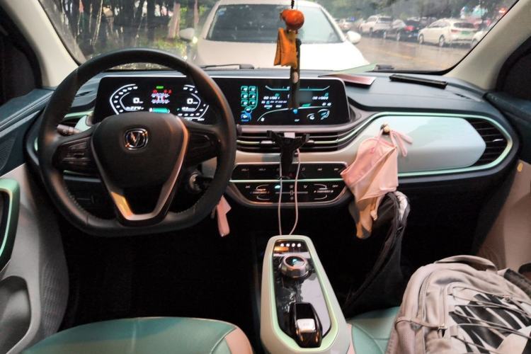 Used CHANGAN Benni E-Star 2022 Qingxin Edition Colorful Model Lithium Iron Phosphate Center Console