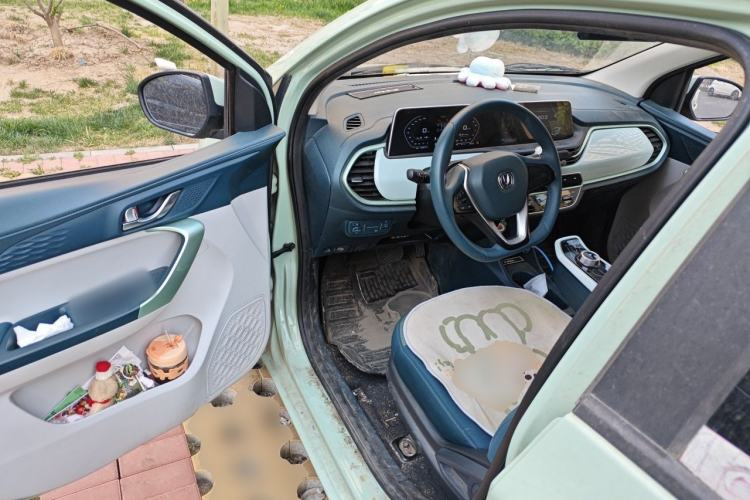 Used CHANGAN Benni E-Star 2022 Qingxin Edition Colorful Model Lithium Iron Phosphate Driver Seat