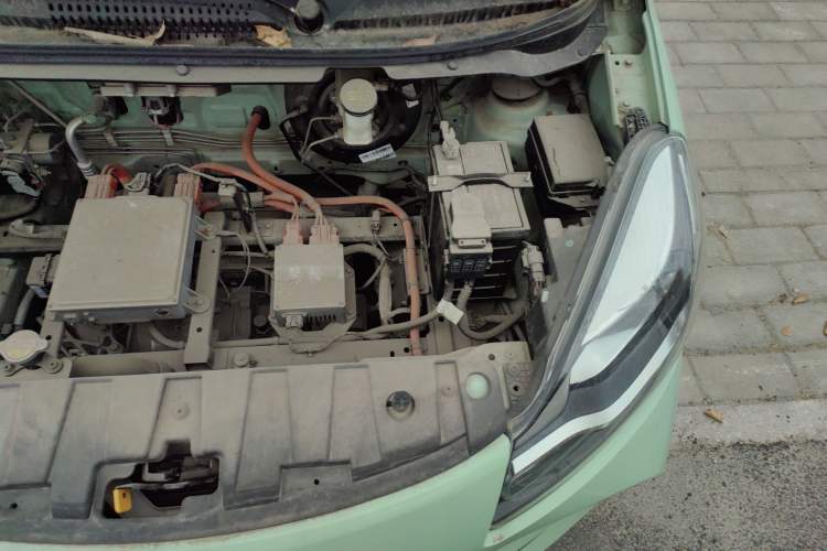 Used CHANGAN Benni E-Star 2022 National Edition Colorful Limited Edition (Fast-Charging Version) Lithium Iron Phosphate Engine Bay Left