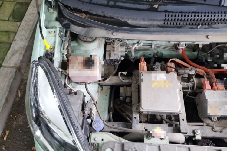 Used CHANGAN Benni E-Star 2022 Qingxin Edition Colorful Model Lithium Iron Phosphate Engine Bay Right