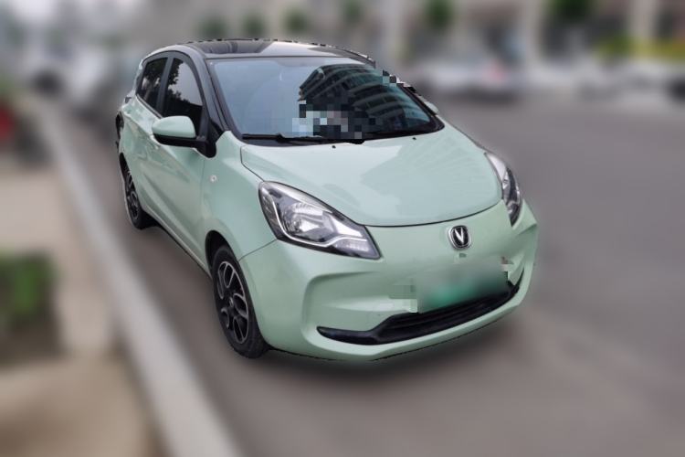 Used CHANGAN Benni E-Star 2022 National Edition Colorful Limited Edition (Fast-Charging Version) Lithium Iron Phosphate Front Right 45 Deg