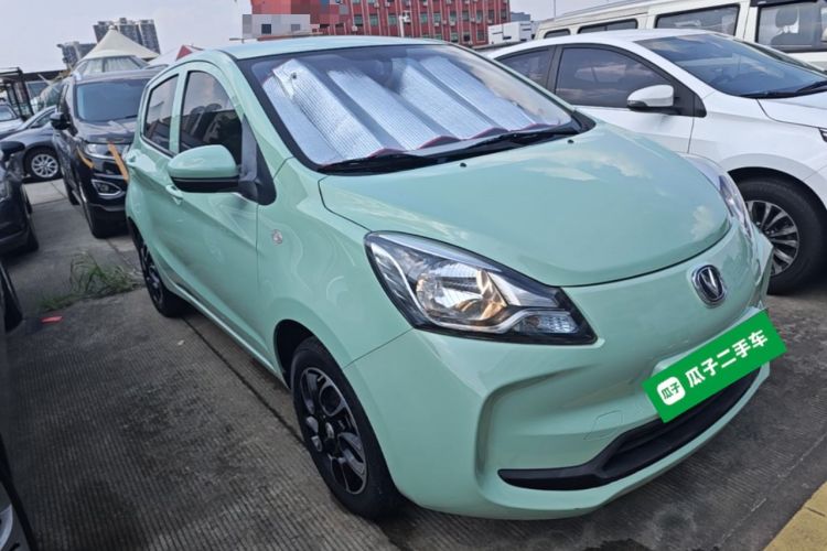 Used CHANGAN Benni E-Star 2022 Qingxin Edition Colorful Model Lithium Iron Phosphate Front Right 45 Deg