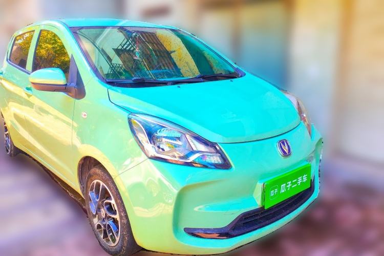 Used CHANGAN Benni E-Star 2022 Qingxin Edition Colorful Model Lithium Iron Phosphate Front Right 45 Deg