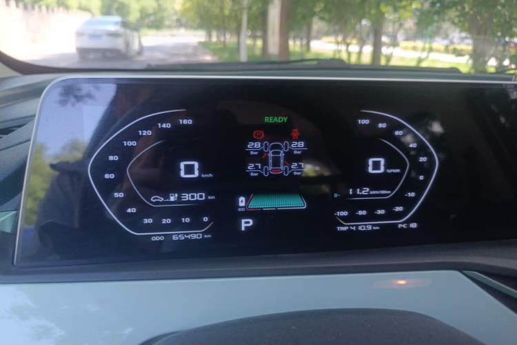 Used CHANGAN Benni E-Star 2022 Qingxin Edition Colorful Model Lithium Iron Phosphate Instrument Cluster
