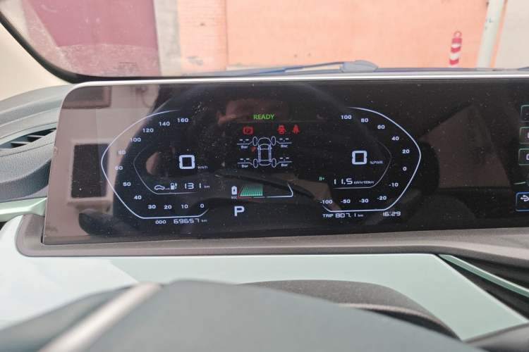 Used CHANGAN Benni E-Star 2022 Qingxin Edition Colorful Model Lithium Iron Phosphate Instrument Cluster