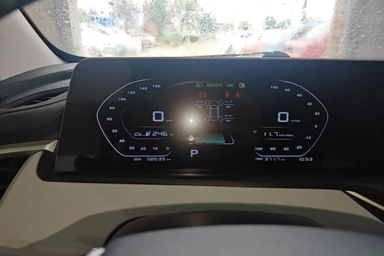 Used CHANGAN Benni E-Star 2022 Qingxin Edition Colorful Model Lithium Iron Phosphate Instrument Cluster