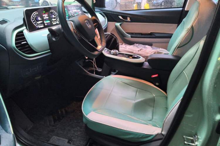 Used CHANGAN Benni E-Star 2022 Qingxin Edition Colorful Model Lithium Iron Phosphate Left Front Seat