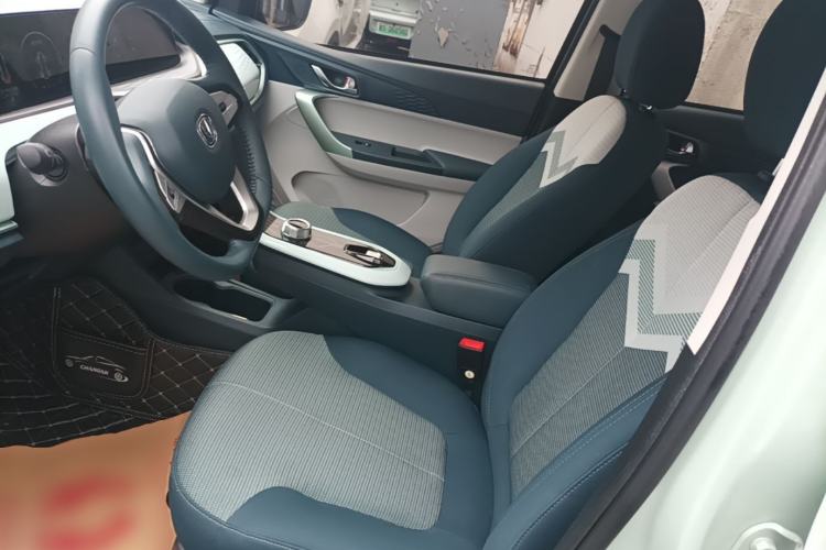 Used CHANGAN Benni E-Star 2022 Charming Edition Colorful Model Lithium Iron Phosphate Left Front Seat