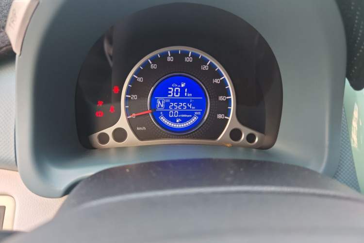 Used CHANGAN Benni E-Star 2022 National Edition Colorful Limited Edition (Fast-Charging Version) Lithium Iron Phosphate Odometer Close Up