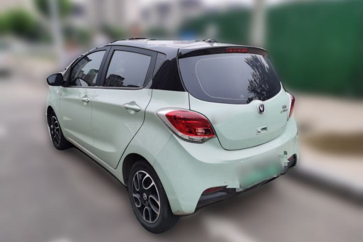 Used CHANGAN Benni E-Star 2022 National Edition Colorful Limited Edition (Fast-Charging Version) Lithium Iron Phosphate Rear Left 45 Deg