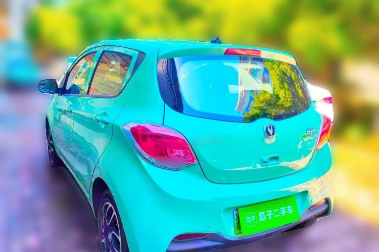Used CHANGAN Benni E-Star 2022 Qingxin Edition Colorful Model Lithium Iron Phosphate Rear Left 45 Deg