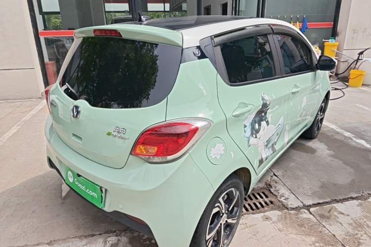 Used CHANGAN Benni E-Star 2022 Qingxin Edition Colorful Model Lithium Iron Phosphate Rear Right 45 Deg