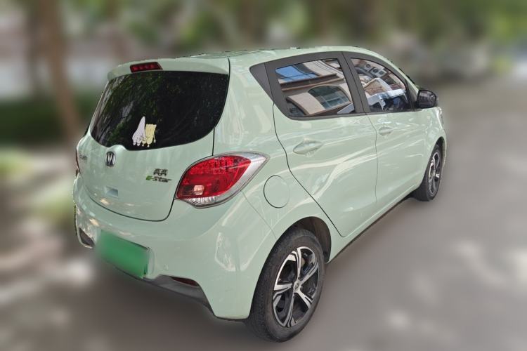 Used CHANGAN Benni E-Star 2022 Qingxin Edition Colorful Model Lithium Iron Phosphate Rear Right 45 Deg