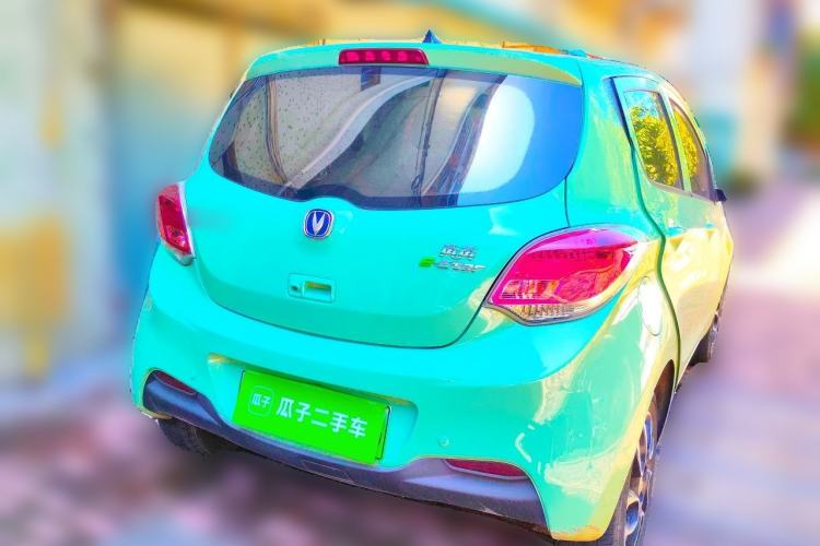 Used CHANGAN Benni E-Star 2022 Qingxin Edition Colorful Model Lithium Iron Phosphate Rear Right 45 Deg