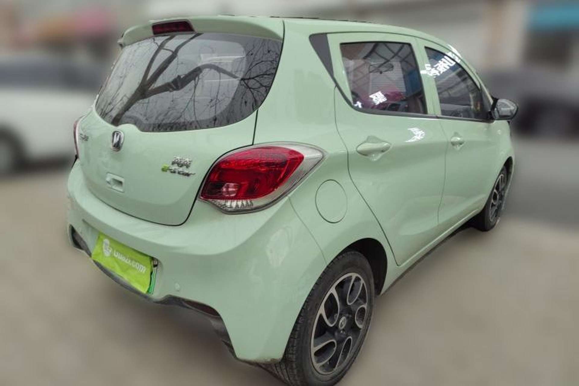 Used CHANGAN Benni E-Star 2022 National Edition Colorful Limited Edition (Fast-Charging Version) Lithium Iron Phosphate Rear Right 45 Deg