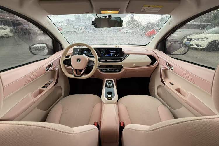 Used CHANGAN Benni E-Star 2022 Qingxin Edition Colorful Model Lithium Iron Phosphate Interior 4