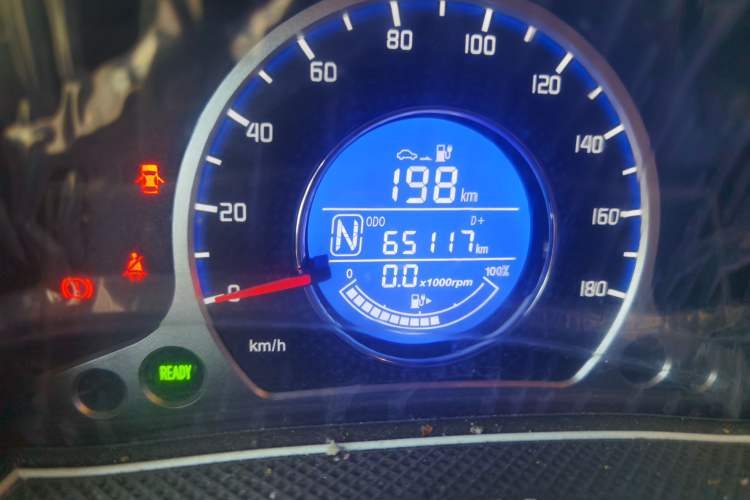 Used CHANGAN Benni E-Star 2022 National Edition Colorful Limited Edition (Fast-Charging Version) Lithium Iron Phosphate Odometer Close Up