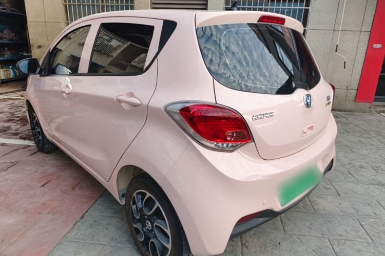Used CHANGAN Benni E-Star 2022 National Edition Colorful Limited Edition (Fast-Charging Version) Lithium Iron Phosphate Rear Left 45 Deg