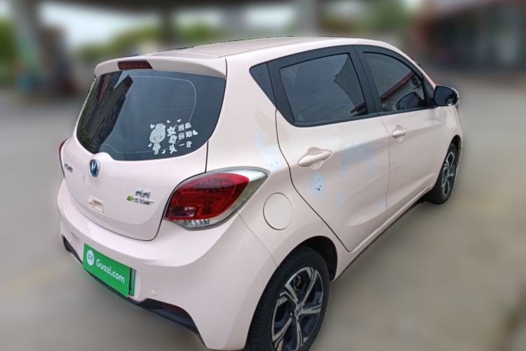 Used CHANGAN Benni E-Star 2022 Charming Edition Colorful Model Lithium Iron Phosphate Rear Right 45 Deg