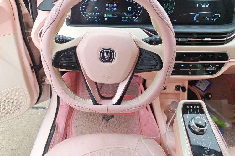 Used CHANGAN Benni E-Star 2022 Qingxin Edition Colorful Model Lithium Iron Phosphate Steering Wheel