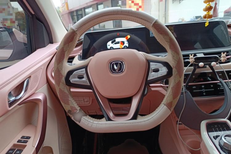 Used CHANGAN Benni E-Star 2022 Charming Edition Colorful Model Lithium Iron Phosphate Steering Wheel