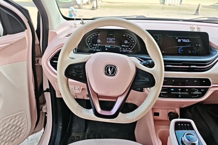 Used CHANGAN Benni E-Star 2022 Qingxin Edition Colorful Model Lithium Iron Phosphate Steering Wheel