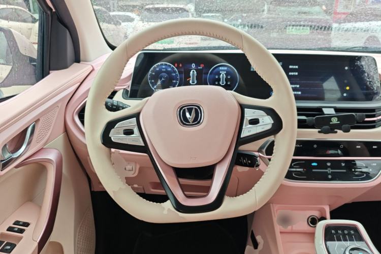 Used CHANGAN Benni E-Star 2022 Charming Edition Colorful Model Lithium Iron Phosphate Steering Wheel