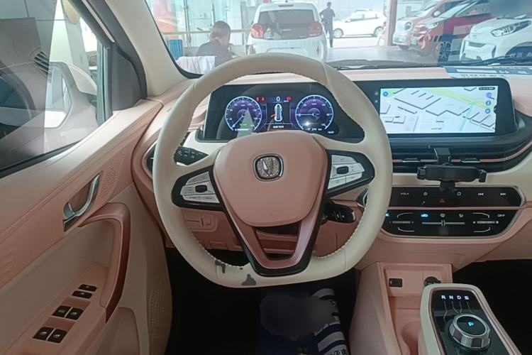 Used CHANGAN Benni E-Star 2022 Charming Edition Colorful Model Lithium Iron Phosphate Steering Wheel