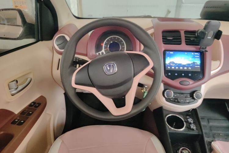 Used CHANGAN Benni E-Star 2022 Charming Edition Colorful Model Lithium Iron Phosphate Steering Wheel