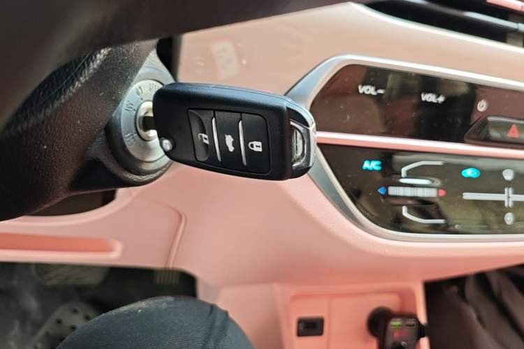 Used CHANGAN Benni E-Star 2022 Qingxin Edition Colorful Model Lithium Iron Phosphate Vehicle Key