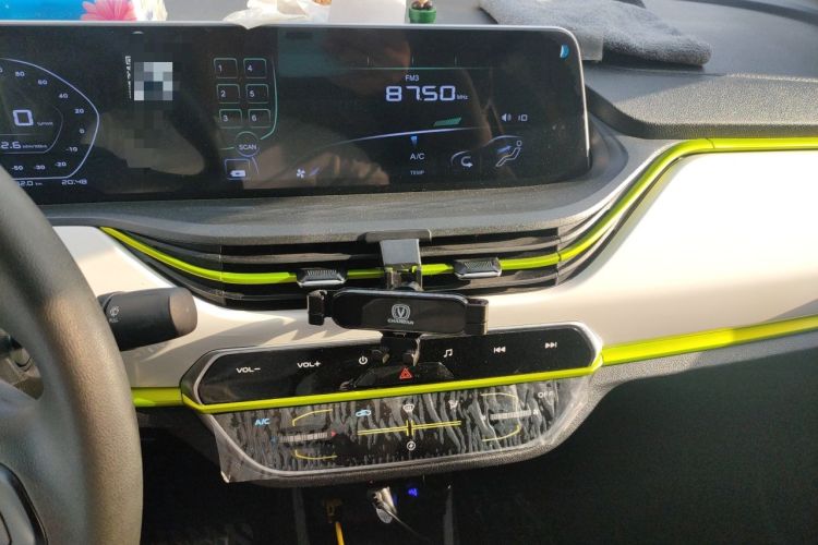 Used CHANGAN Benni E-Star 2022 Qingxin Edition Colorful Model Lithium Iron Phosphate Audio And AC Panel