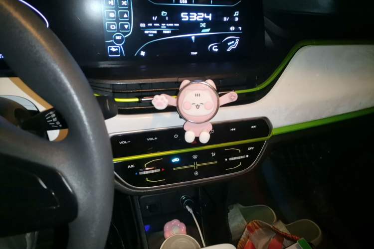 Used CHANGAN Benni E-Star 2022 Qingxin Edition Colorful Model Lithium Iron Phosphate Audio And AC Panel
