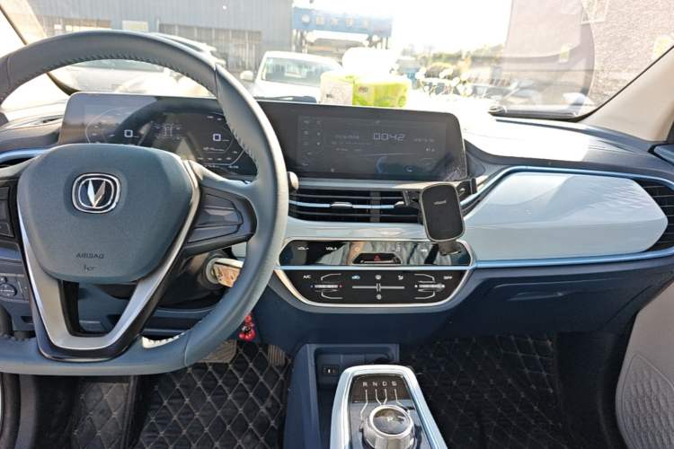 Used CHANGAN Benni E-Star 2022 Qingxin Edition Colorful Model Lithium Iron Phosphate Audio And AC Panel